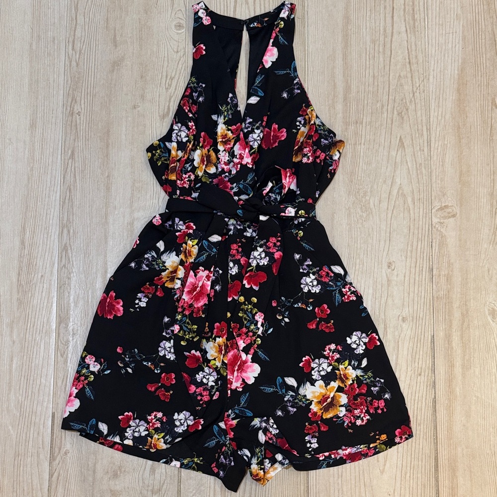 Express Floral Print Romper Size 2